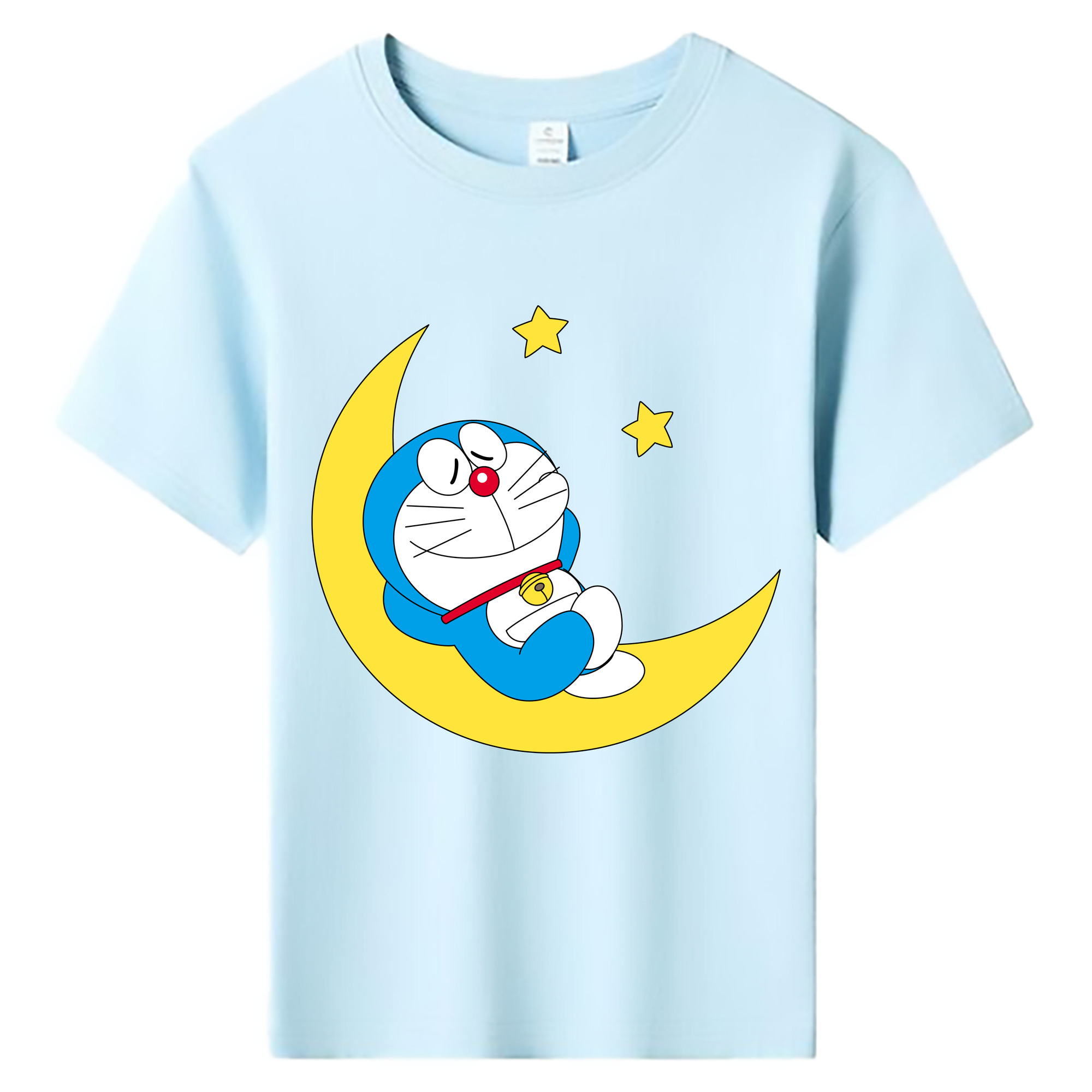 （画像用） ドラえもん Doraemon 綿100％キッズTシャツ（フロントプリント）
